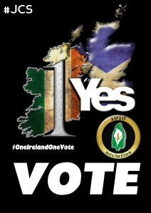 "The 1916 Societies take this opportunity to forward best wishes to the Scottish people ahead of their vote for independence and encourage all those with a vote to use that vote, to vote ‘Yes’ and vote for independence."